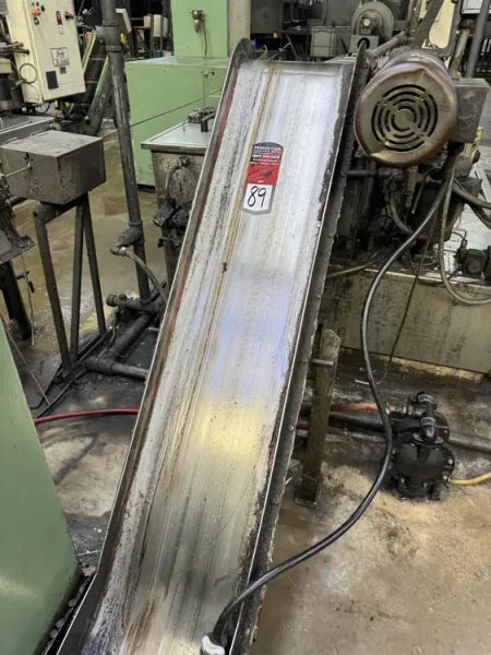 ERIEZ TGF-TRAC 12" WIDE MAGNETIC CONVEYOR, STOCK# 14368J