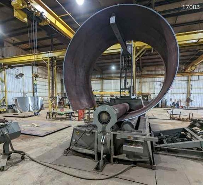 1.75″ MG MH 345 G DOUBLE PINCH HYDRAULIC 4-ROLL BENDING ROLL, 2014