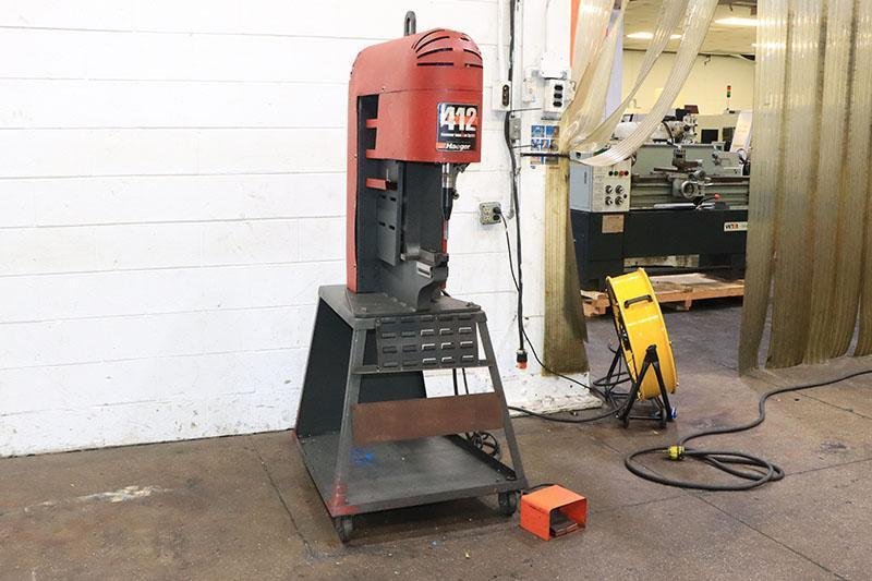 4 Ton HAEGER Benchtop Hydraulic Insertion Press Model 412