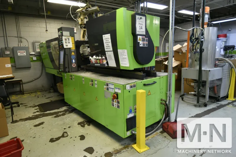 110 TON 5.2 OZ ENGEL MODEL E-MOTION 310/110 ELECTRIC INJECTION MOLDING MACHINE MFG 2011