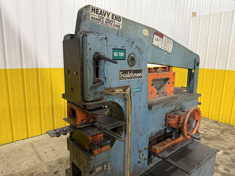65 TON SCOTCHMAN MODEL 6509 IRONWORKER: YOBRO #23962