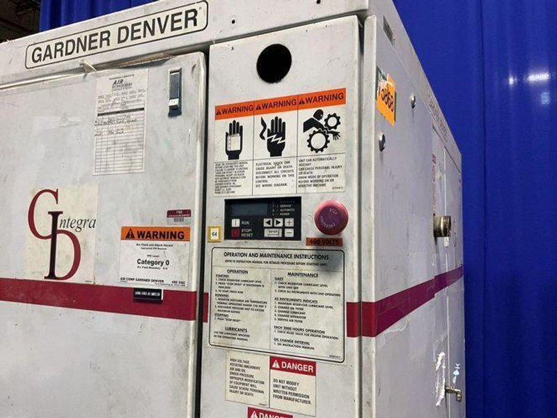 GARDNER DENVER 60 HP AIR COMPRESSOR   -  EFE99A