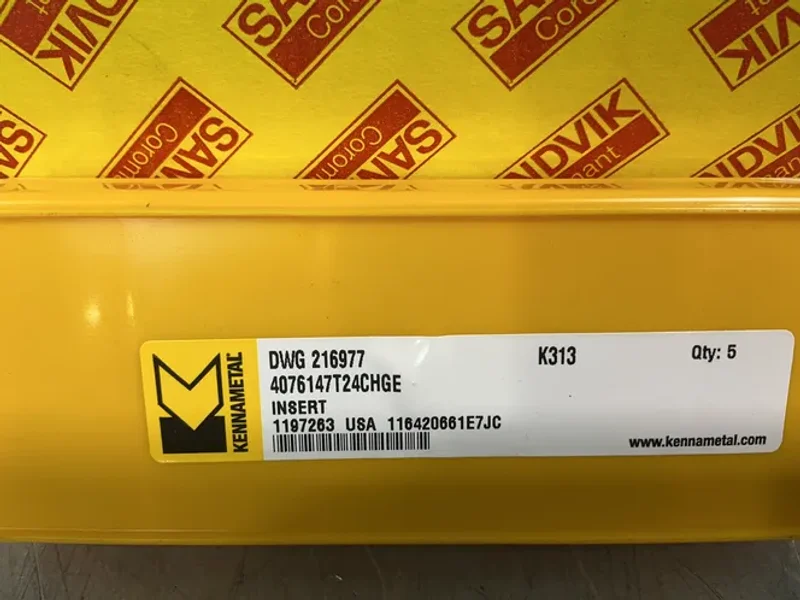 KENNAMETAL CARBIDE INSERTS