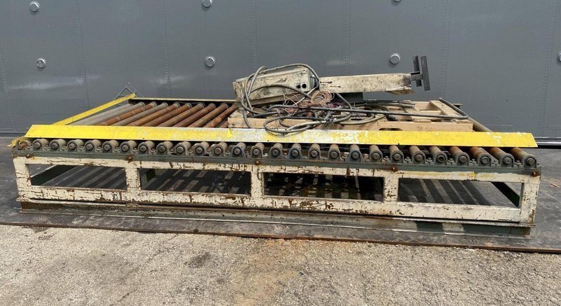 72&quot; WIDE X 20&#039; LONG GARY MODEL #4300-72 POWER ROLLER CONVEYOR RUNOUT: STOCK #19348
