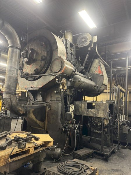 1600 Ton Ajax Straight side Forging press.