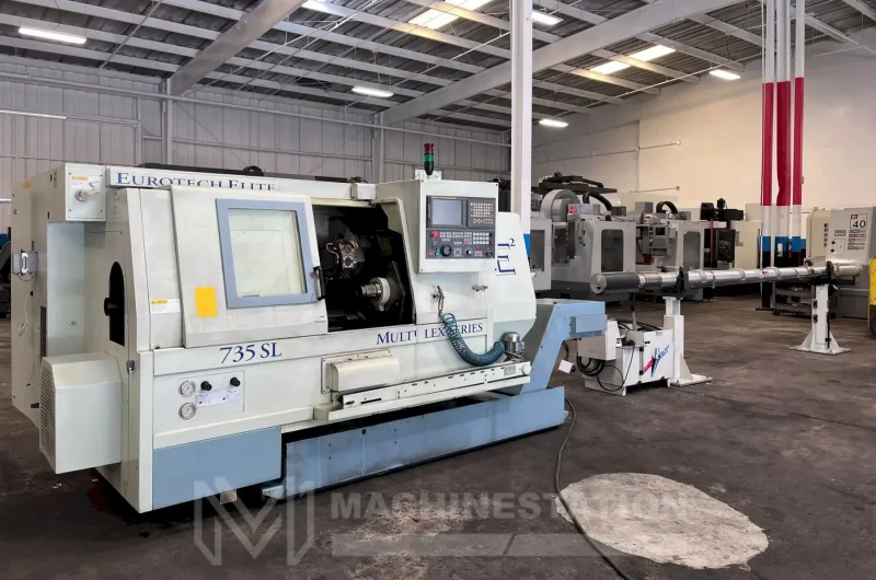 Eurtotech 735SL CNC Turning Center – Sub Spindle Lathe