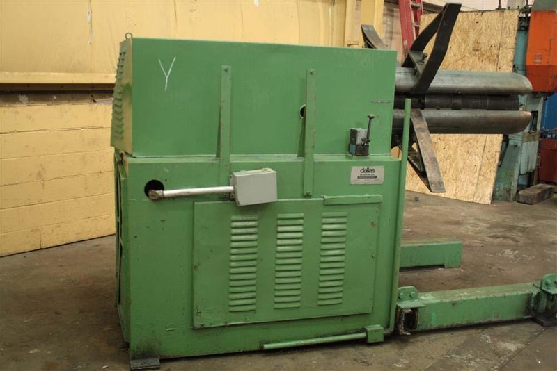 20,000 LBS X 36' DALLAS MOTORIZED COIL REEL: STOCK 55725