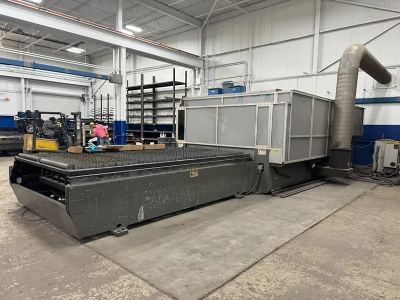 USED 6' X 12' CINCINNATI MODEL CL-940 4,000 WATT CNC FIBER LASER CUTTING SYSTEM