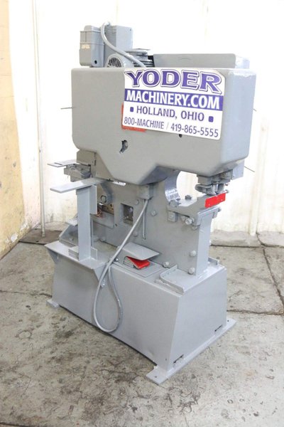 11 TON GEKA MODEL #COP/11-H MECHANICAL IRONWORKER: STOCK #69208