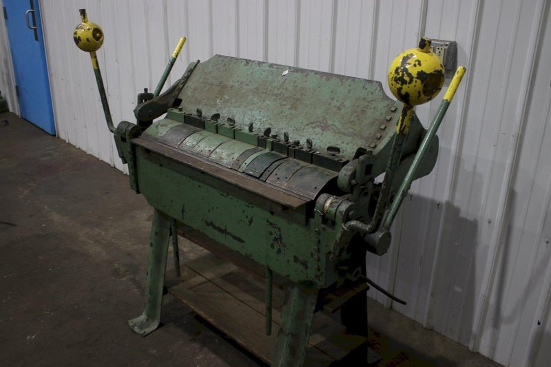 3&#039; X 14 GA DREIS &amp; KRUMP FINGER BRAKE: STOCK #76677
