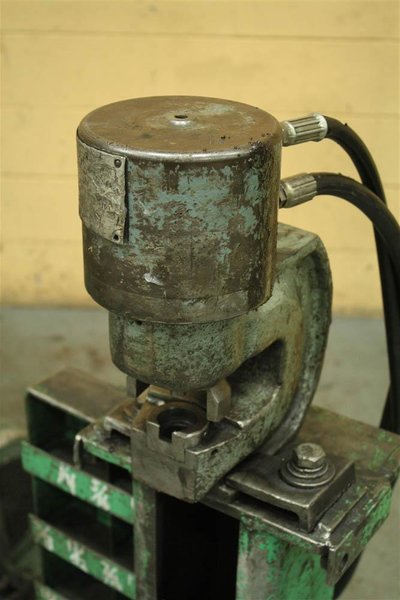 30 TON WHITNEY HYDRAULIC C FRAME FLANGE PUNCH: STOCK #56437