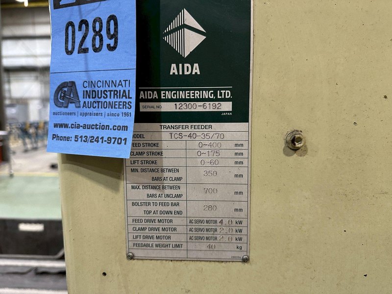 330 TON AIDA SSDC PRESS