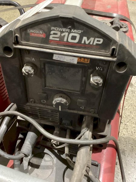 LINCOLN ELECTRIC POWER MIG 210 MP Mig Welder USED