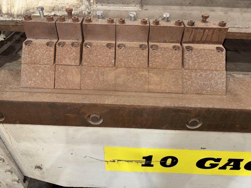 8' X 10 GAUGE CHICAGO DREIS &amp; KRUMP MODEL #8135-6 POWERED BOX &amp; PAN FINGER BRAKE: STOCK #23777