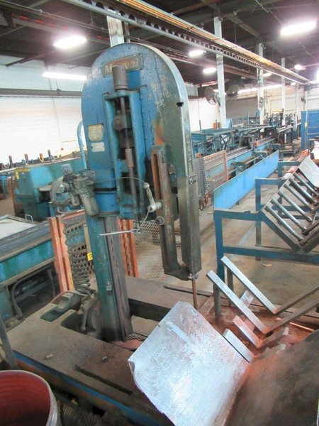 18" x 18" MARVEL NO. 8  TILT FRAME VERTICAL BANDSAW . STOCK #0845122