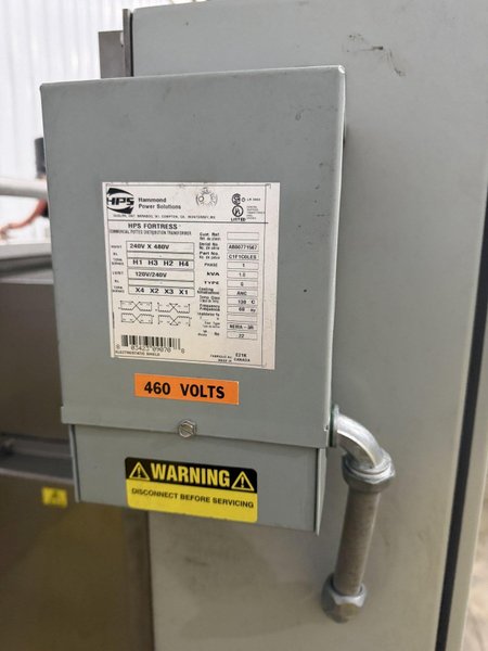 2021 JENFAB STAINLESS MODEL # LJ 19" ROTARY DRUM WASH / RINSE/ DRY PARTS WASHER SYSTEM: YOBRO #24682