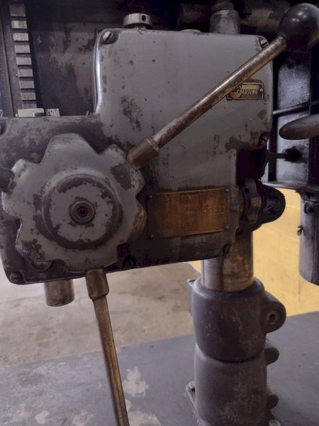 2 SPINDLE 20&quot; ATLAS CLAUSING MODEL #1800 GANG DRILL WITH POWER FEED: STOCK #16676