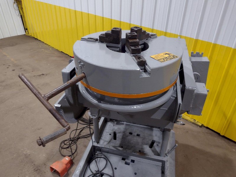 2500 LBS ARONSON TILTING ROTARY WELDING POSITIONER MODEL HD25A-MT:STOCK #17944