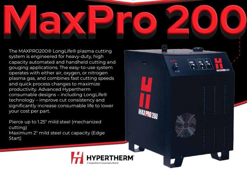 New Arclight ArcMax Unlimited Plasma Cutting Table (#5695)