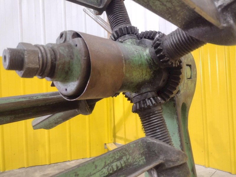 1,000 LB X 12&quot; LITTELL MODEL #10 PULL OFF UNCOILER COIL REEL: STOCK #20531