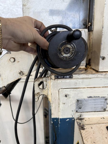 1,100 Lb. x 6&quot; x .05&quot; AIDA SERVO FEEDLINE W/ DUAL UNCOILER. STOCK # 0130225.