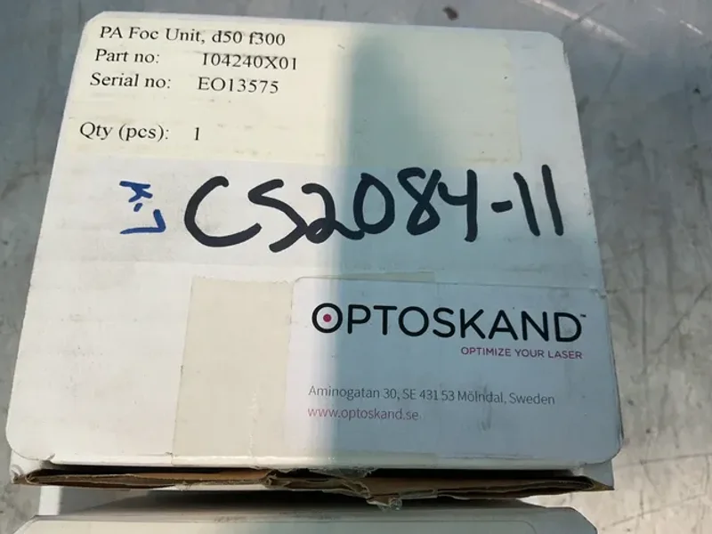 COHERENT, OPTOSKAND 300 MM FOCAL LENGTH LASER FOCUSING UNITS  -  104240X01
