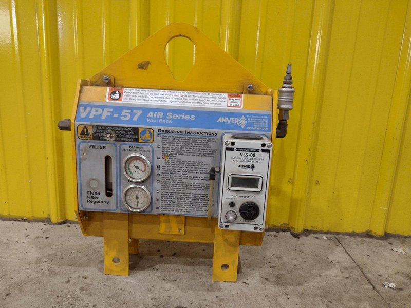 500 LBS ANVER SERIES VPF-57 AIR VAC PACK AIR VACUUM PACK: STOCK #23233