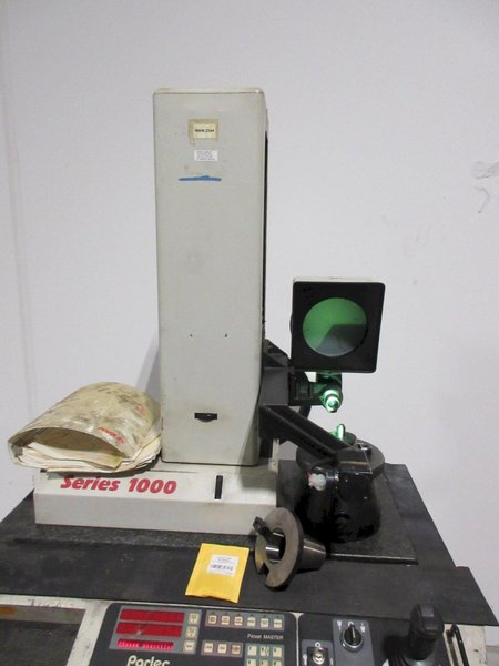 Parlec Series 1000 Tool Presetter with 40 &amp; 50 Taper Adapters and Powered Movement- Auction Item