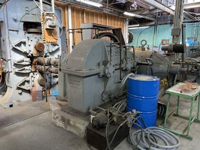8&quot; X 22&quot; X 20&quot;  BLISS 4-HIGH ROLLING MILL (14537)