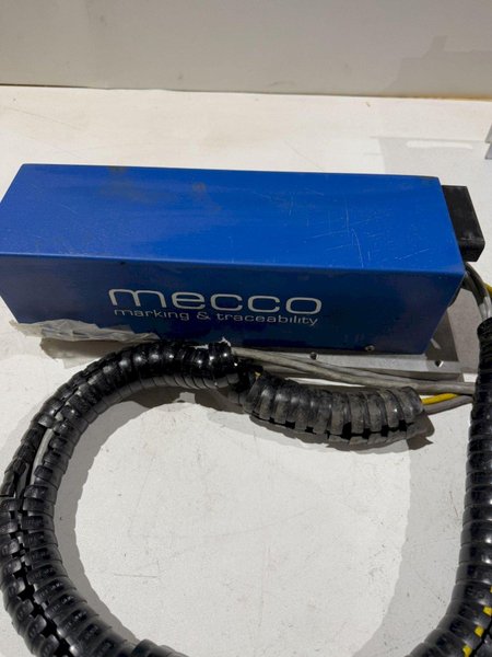 MECCOMARK 20W FIBER LASER MARKING SYSTEM MISSING CIRCUIT BOARD USED