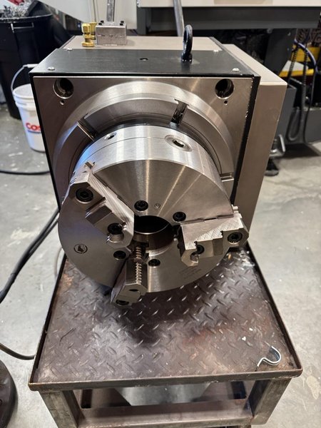 Haas HRT310SP 4th Axis Rotary, 2019 – New 8″ 3-Jaw Chuck and Tombstone Included