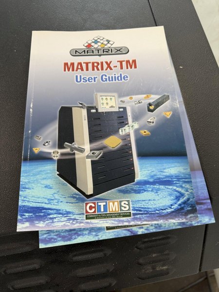 9-DRAWER MATRIX SERIES 4 COMPUTERIZED HARDWARE CABINET. STOCK # 0999924.