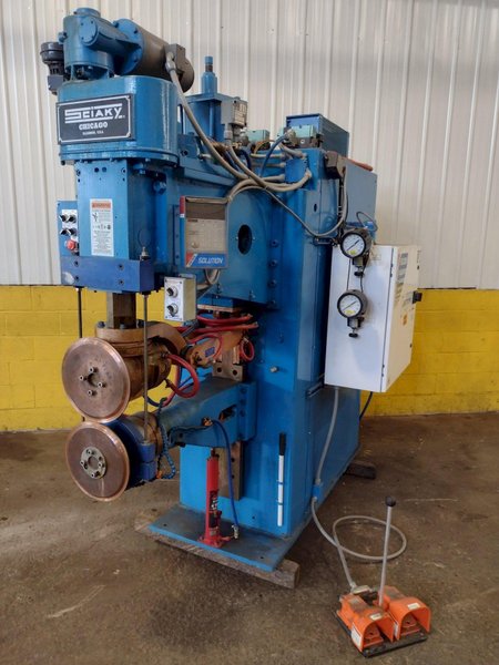 100 KVA SCIAKY MODEL #PMM2TC ROTARY SEAM WELDER: STOCK 17135