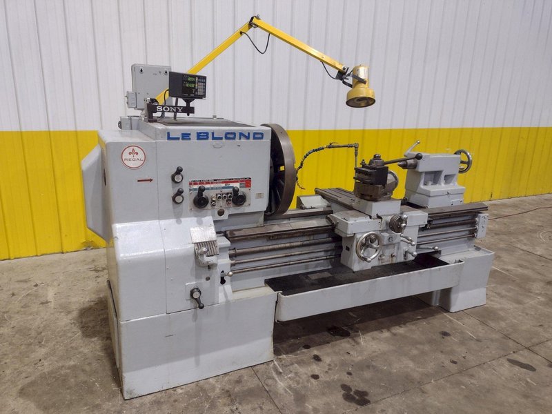 28" X 48" LEBLOND MODEL 3H ENGINE LATHE, 2-1/2" SPINDLE HOLE: YOBRO #24837