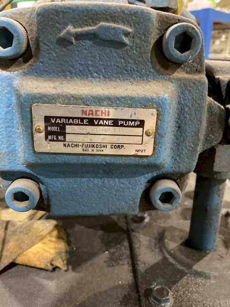 NACHI HPU HYDRAULIC POWER UNIT 7.92 GPM 5 HP 230/460V  USED