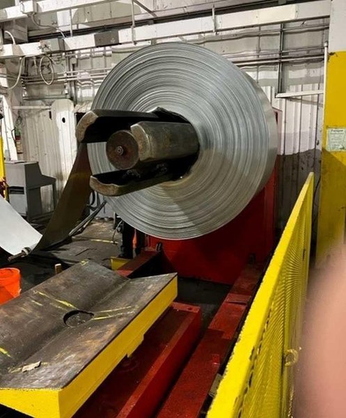 60" x 0.060" x 45,000# Welty Way Slear Line STOCK#3202