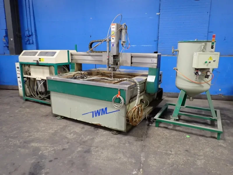 IWM 52 1/2" X 53" CNC WATERJET CUTTING MACHINE  -  IWM1313H-1Y