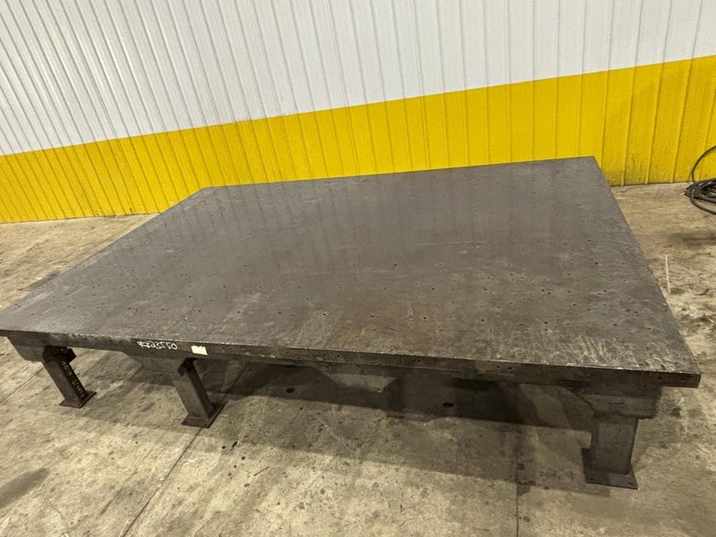12&#039;3&quot; X 8&#039;3&quot; STEEL LAYOUT TABLE: STOCK #23550