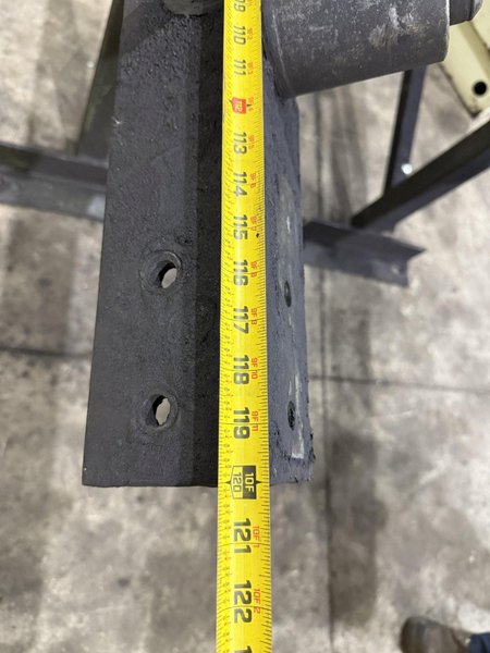 6" X 6" PEDDINGHAUS MODEL #623-L HYDRAULIC ANGLE-MASTER PUNCH &amp; SHEAR LINE: STOCK #22941