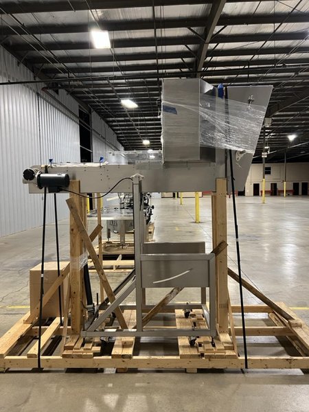 A.P.E.S. Explosion Proof Liquid Filling Line, 2021 – NEVER USED, Still on OEM Skidding
