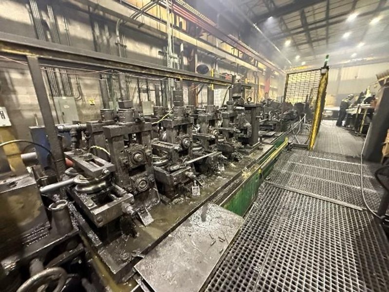 30008RB Used Yoder W25 Complete Tube Mill Line
