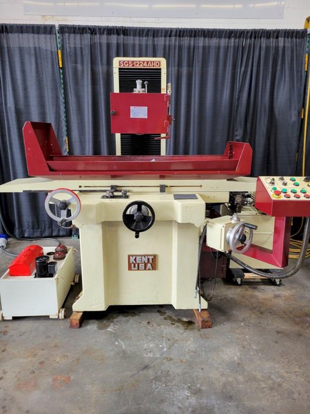 12 x 24 KENT USA SURFACE GRINDER, SGS-1224AHD 3-AXIS AUTOMATIC