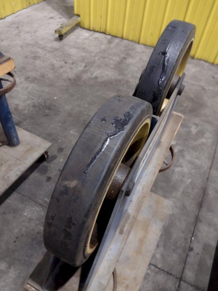 6,000 LB PANDJIRIS MODEL PIPER 3 TANK TURNING ROLLS, DRIVE &amp; IDLERS, 110V : YOBRO 24750