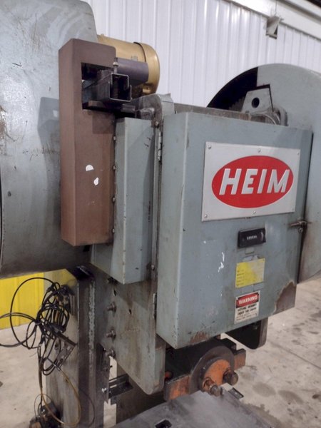 70 TON HEIM MODEL #7G GAP FRAME PUNCH PRESS, 5" STROKE: STOCK #22126