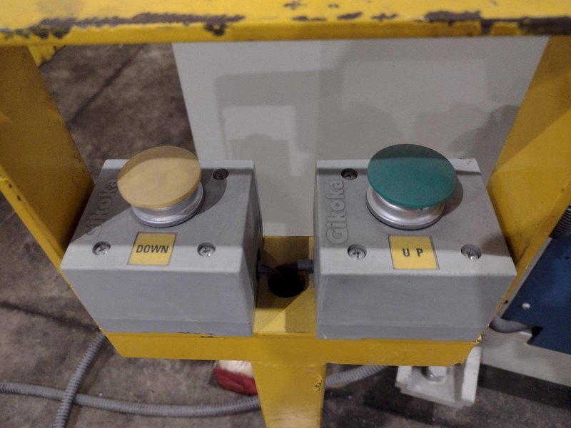 8&#039; X 9 GAUGE BAILEIGH PR-609 HYDRAULIC PLATE BENDING ROLL: YOBRO #24450