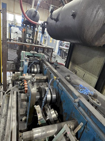 14 STAND X 2” TISHKEN MODEL #14-MW-2 ROLLFORMER 8" ROLL SPACE: YOBRO #24861