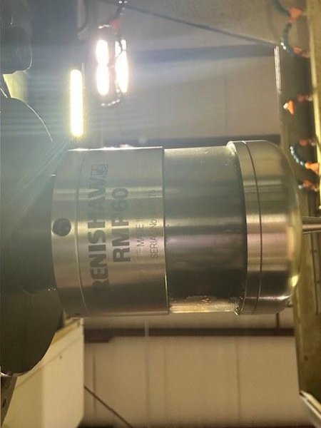 OKUMA MB8000H CNC 4-Axis Horizontal Machining Center, 2017;  31.5&quot; x 31.5&quot; pallets, 12,000 RPM spindle, 4,400 lb cap., travels 51.18&quot; x 43.3&quot; x 49.21&quot;, OSP P300M CNC. 171 Pos. ATC, Renishaw tool detection and chip conveyor, 50 hp