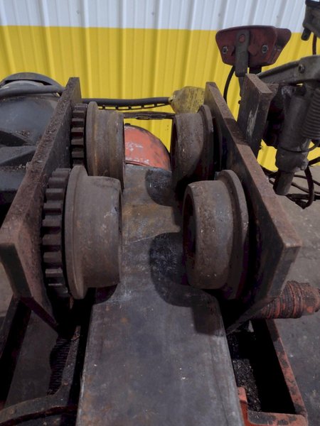 2000 LBS (1 TON) WRIGHT MODEL #W1 CABLE HOIST W/ POWERED TROLLEY: STOCK #18744