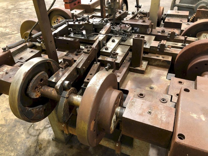 FOUR SLIDE WIRE FORMING MACHINE: STOCK #18987