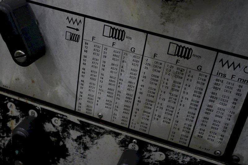 18"X 80" HARRISON MODEL #M450 GAP BED ENGINE LATHE: STOCK #75037